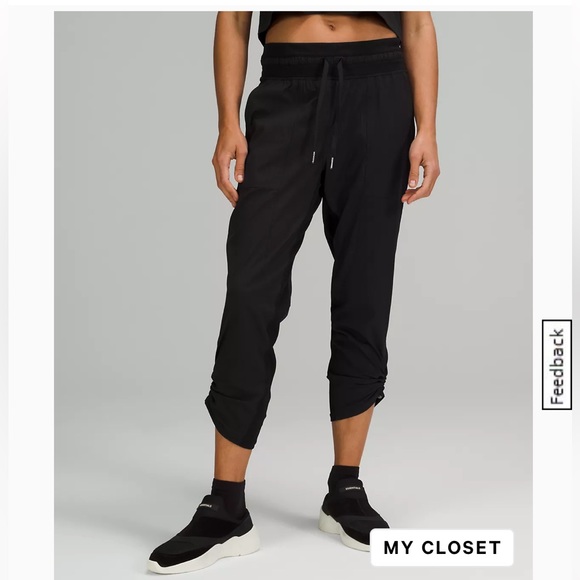 LULULEMON CROPPED DANCE STUDIO PANT - Picture 1 of 4